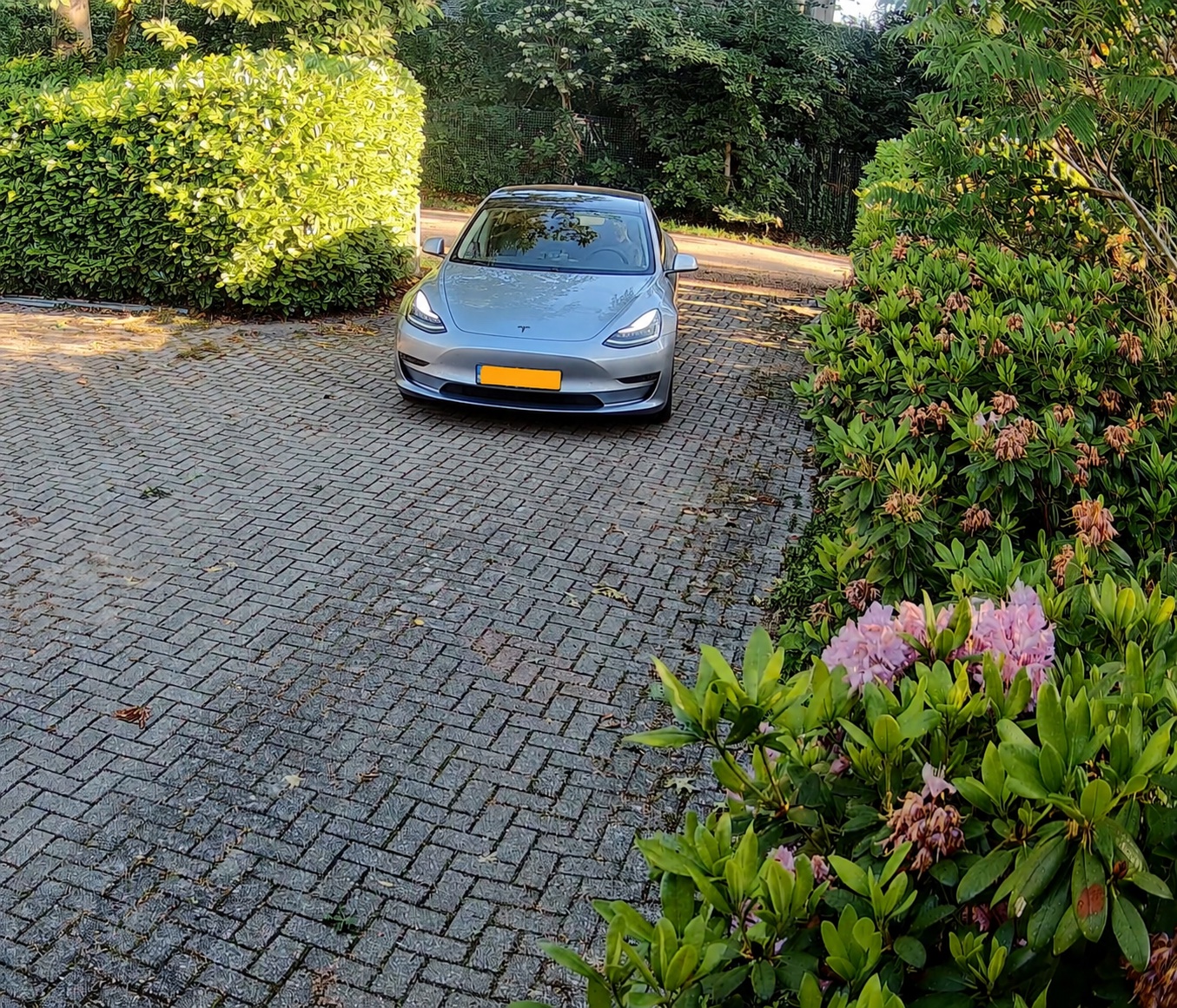 Automatisch hek met kentekenherkenning